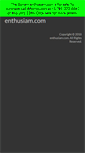 Mobile Screenshot of enthusiam.com